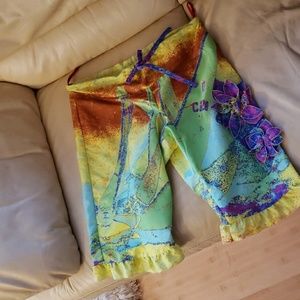 Prada bermuda shorts drawstring waist